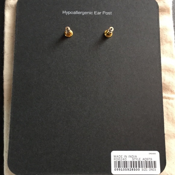 J. Crew Red Raffia Wrapped Triple Drop Earrings - Picture 3 of 3